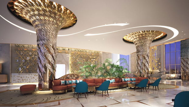 Zona de estar del vestíbulo