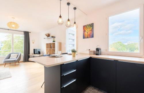 Beautiful apartment equipped near train parking - Foto 9