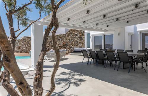 Villa in Mykonos - 6 bedroom - 1km from Mykonos Town - Infinity pool - Sunset view - Foto 5