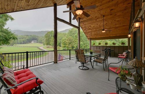 28 Acres Home with Barn and Fire Pit Near Franklin! - Foto 29