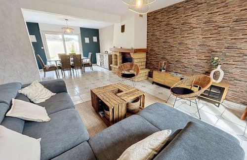 Maison à 500m de la plage avec jardin, 4 chambres, Wi-Fi et parking - 8 couchages - FR-1-361-539 - Photo 12