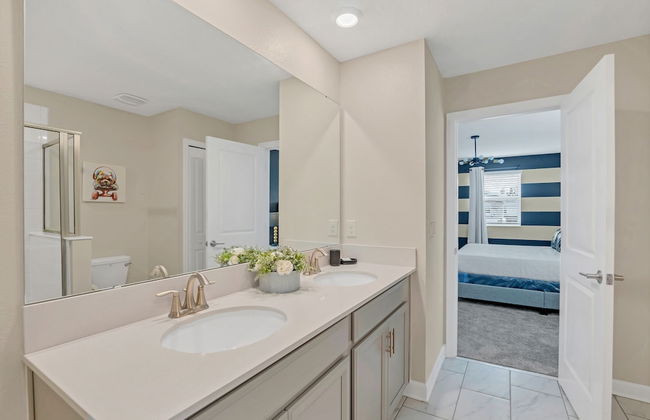 Magical Family Home 8min-disneyworld Pool Spa Sleeps 22 Stl103 - Foto 54