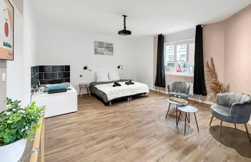 Balnéo privée & cinéma XXL - Logement premium à Tourcoing - Foto 10