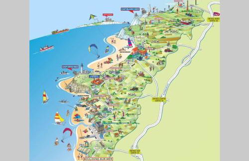 DUPLEX AVEC JACUZZI vue imprenable sur la baie de Wissant - Foto 37