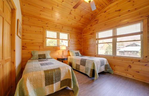 Maggie Valley Cabin with Private Hot Tub and Game Room - Foto 22