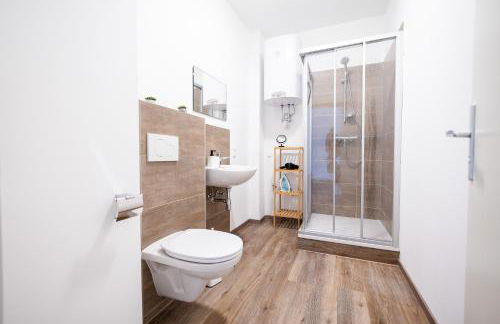 Apartments am Neuen Theater - Parkplatz nach Verfügbarkeit - Altstadt - Küche - Wifi - Powered by Ko-Living - Foto 34