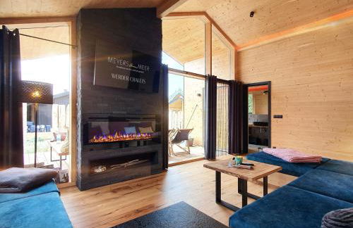 Werder Chalet -- GROßES SONNENDECK -- Strand 150m I Sauna I eKamin I bis 8 Pers I Meerblick I by "Meyers am Meer" - Foto 3