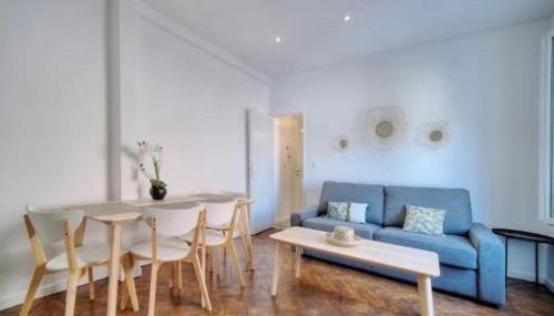 LOENA CANNES CENTRE - 2 pièces rénové - 4 personnes - proche croisette palais festival plage - internet gratuit - climatisation - non fumeur - Foto 5