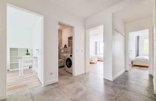 Tolstov Apartments - Monteurwohnungen - 3 Schlafzimmer - Küche - Balkon - Waschmaschine - 25 Min zur Messe DUS - Foto 17