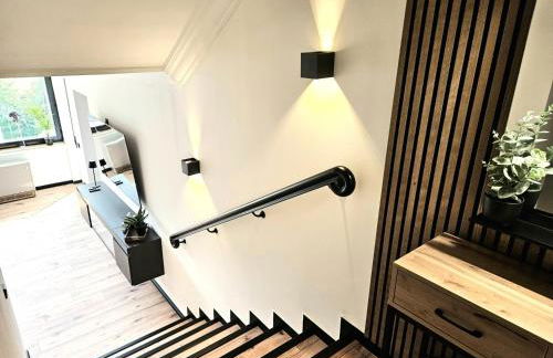 Gipfelpanorama Winterberg mit Berg- und Seeblick, Boxspringbett mit ausfahrbarem TV - Foto 20