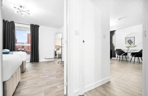 Stylish Apartment - Twin Beds - Parking - Fast Wi-Fi 9CC - Foto 34