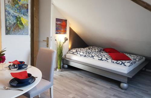 Nordsee Ferienwohnung im Künstlerhaus bei Husum - keine Monteure Arbeiter - Foto 13