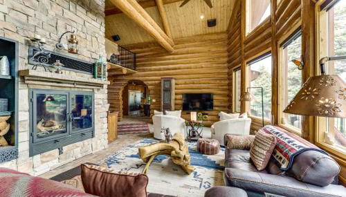 Secluded Angel Fire Retreat Deck and Stunning View! - Foto 4
