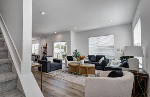 Downtown 1 mi Sleeps 6 wRooftop 3BR 4BED New built Modern Stylish Luxury - Foto 27