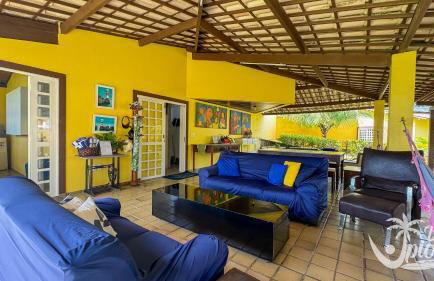 Casa à Beira Mar, piscina e 4 suítes na praia de Ipioca-Maceió-AL - Vila Ipioca - Foto 80