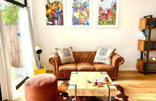 Loft arty à 800 mètres de la plage avec jacuzzi - Foto 7