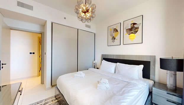 Primestay - 1BR in Marina Vista - Dubai - Foto 3, Habitación