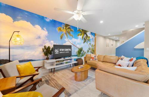 7 beds Nerf Wall Arcade 4 min Walk 2 Beach! - Foto 7