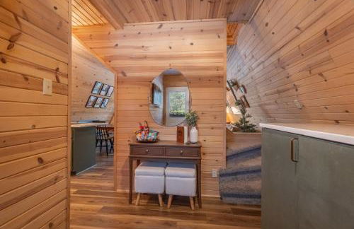 Timber Haven - Cozy A-frame Hot Tub Fireplace - Foto 6