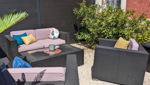 L'Instant Mer - Bord de Mer - Studio avec grand jardin à La Capte - Foto 4