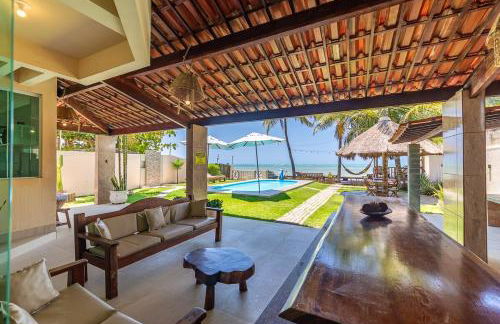 Paraíso de Tabuba - casa de aluguel por temporada - 32km de Maceió-AL - Pé na areia - 24h de Frente para o mar - Photo 5