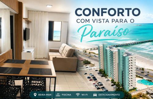 Apartamento com 2 quartos de FRENTE PARA O MAR - Foto 1