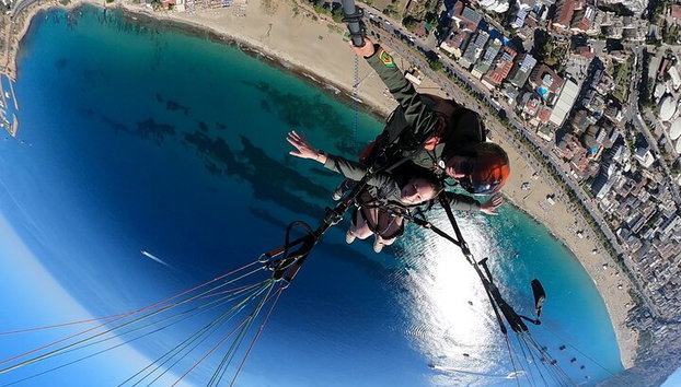 Alanya Parapente y traslado con Cleopatra Beach - Foto 5