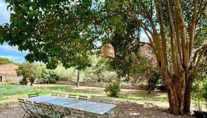 Château de Gragnos - Foto 4, Garden view