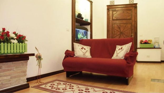 Zona de estar del vestíbulo