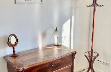 Gemütliche Wohnung mit Sonnenterrasse im blauen Holzhaus - Foto 6