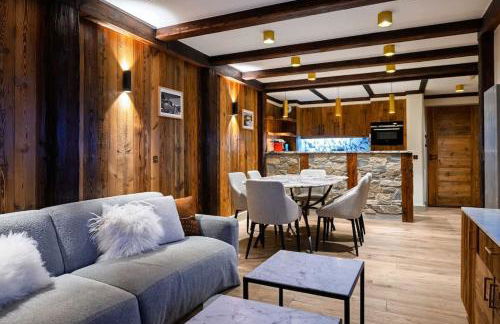 Luxury suite 70m2 balcon courchevel1850 parking - Foto 26