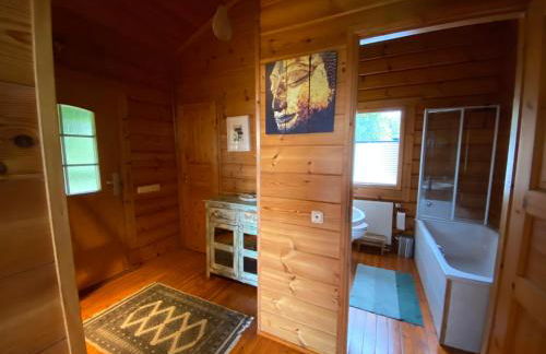 Norwegisches Blockhaus mit Gartensauna - Foto 13