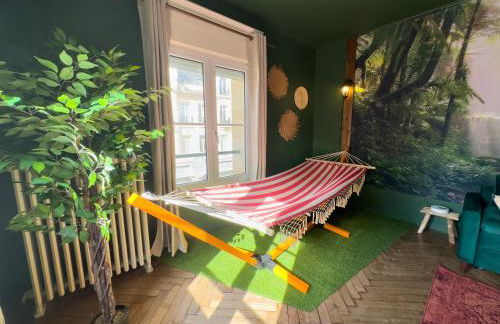 Jungle Urbain- Sauna - Ciné - Hamac - Hyper centre - Foto 4