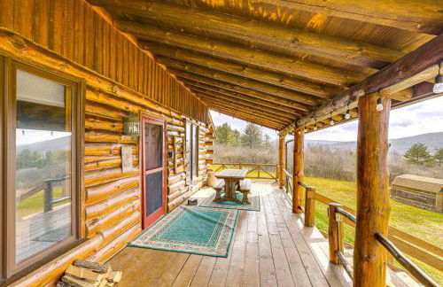 Log Cabin with Pond and Trail Access in Almond! - Foto 24