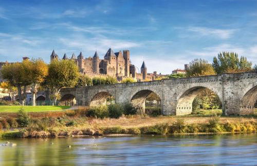 La Maison Blanche 5*, Piscine & vue Cité Médiévale - Foto 19