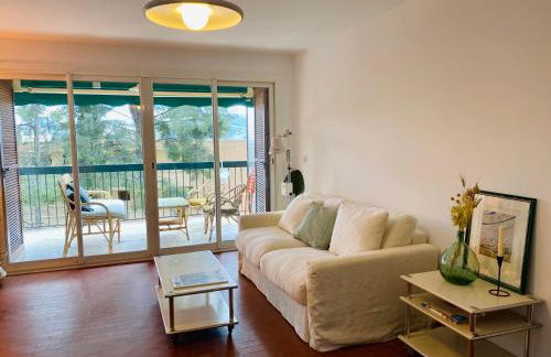 Charmant T3 au milieu des pins, terrasse sud, vue mer, plage à pieds, fibre et garage privé inclus - Foto 7