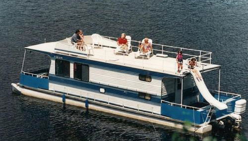 Spacious Muskie Houseboat - Sleeps 8 - Massive Upper Penthouse - Fast Wi-Fi HB10 - Foto 4