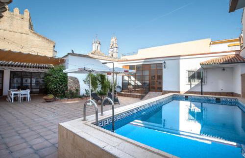 Casa Señorial La Iglesia en Gerena Sevilla Parking y Piscina - Foto 31