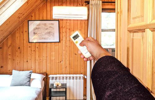 Nasza Chata Na Końcu Świata - bania z jacuzzy, palenisko, kominek, planszówki - Foto 48