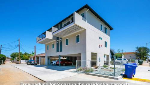 Entire Private Home with 3 Bedrooms 3 Bathrooms, Balcony Views, 10-mins to San Diego Gaslamp, Downtown, Available Now - Foto 2