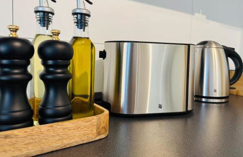 Charmantes Apartment mit Balkon - Küche - SmartTV - Foto 11