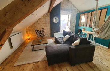 Loft lumineux et cosy avec grande terrasse - Foto 9