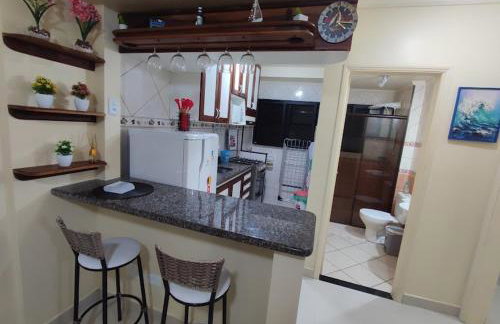 1 dormitório piscina salões de jogos em ótima localização - Foto 12