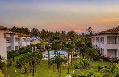 Apartamento Térreo 3 suítes Master Resort Treebies à Beira Mar Subauma Bahia - Foto 2