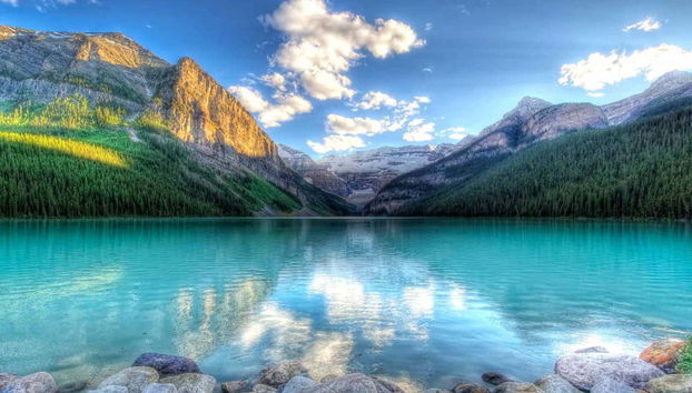 Le lac Louise et sa beauté naturelle