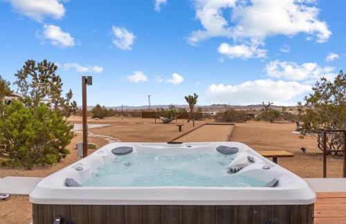 Hot Tub Fire Pit Cowboy Pool Desert Escape - Foto 1