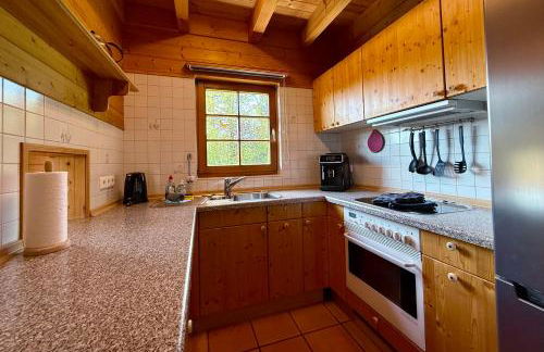 Holz-Ferienhaus Oberbrändi: Kachelofen, Sauna, WLAN, am Wald - Foto 37
