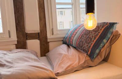 Ferienwohnung Heppenheim - Wohnung "Nibelungen"mit Dachterrasse - Das schiefe Haus - Foto 10