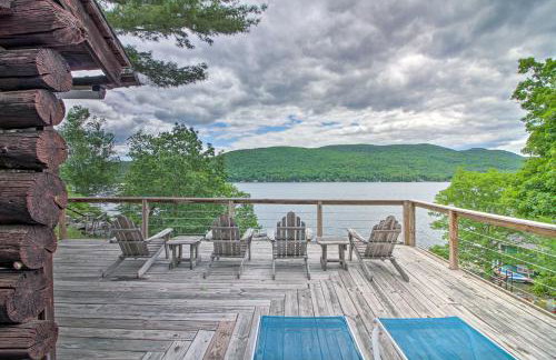 Waterfront Lake George Cabin Walk to Water - Foto 19