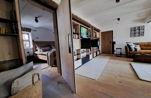 Exklusives STALL-LOFT "ZUM PULVERER" - Naturdesign hinter historischen Mauern - AusZeit für 2 inmitten des Isarwinkels - Foto 25